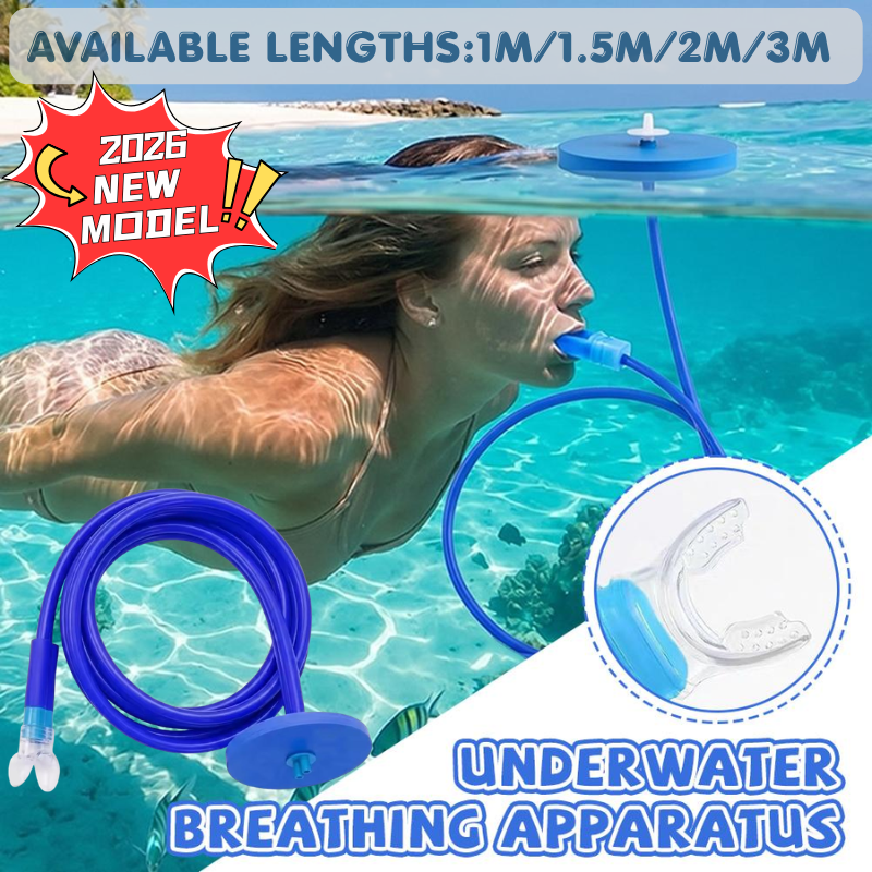Snorkel Dry Top - Tubo Snorkel Galleggiante Anti-Intasamento da 1/1,5/2/3m,