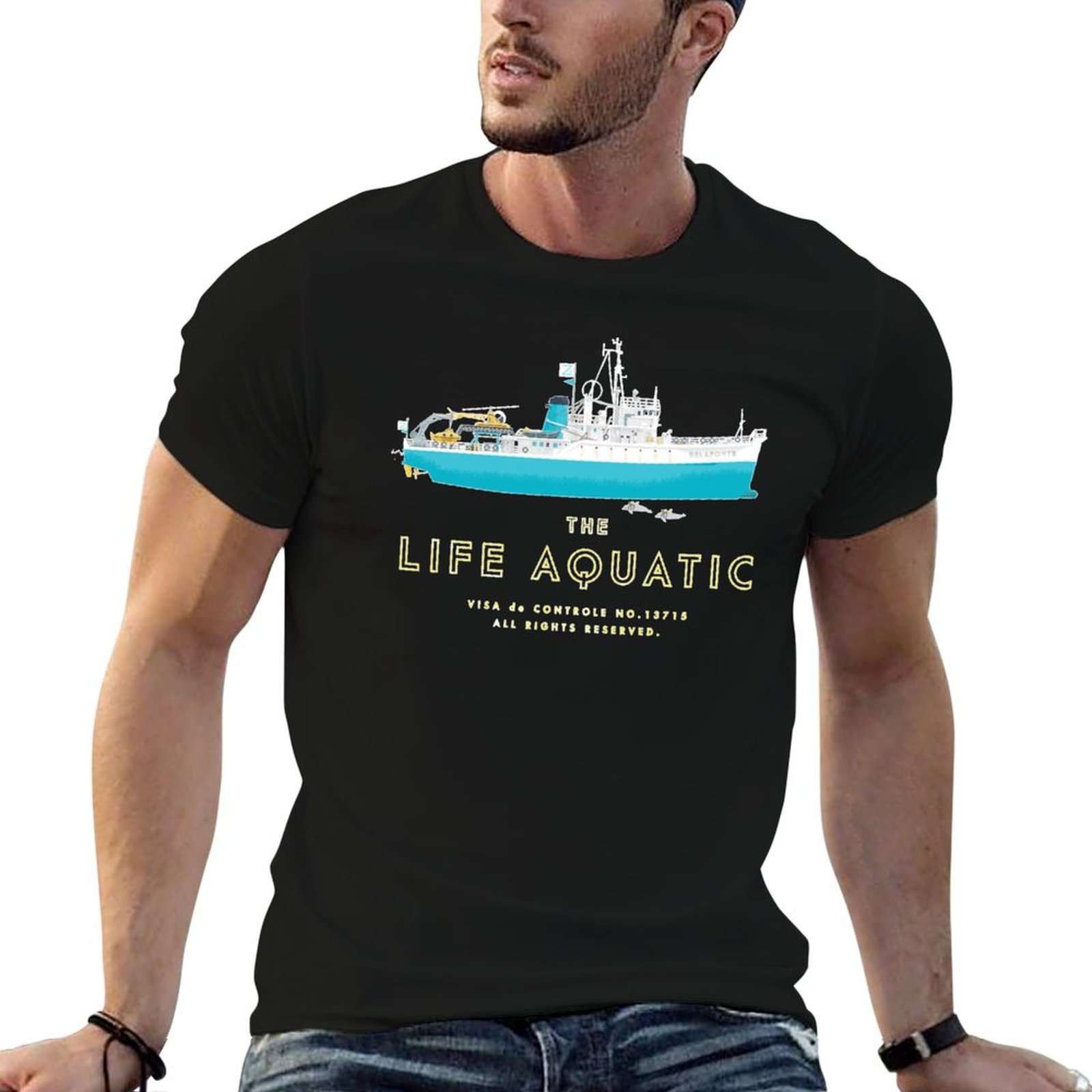T-shirt The Life Aquatic With  - Aquatic Sports Activities recensione e prezzo