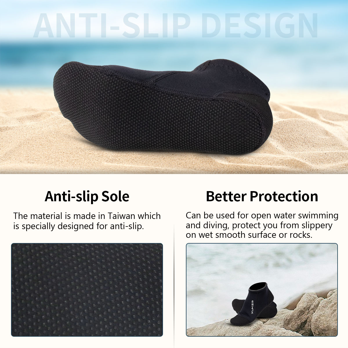 Calzini in neoprene da 3 mm Be - Snorkel Dry Top recensione e prezzo