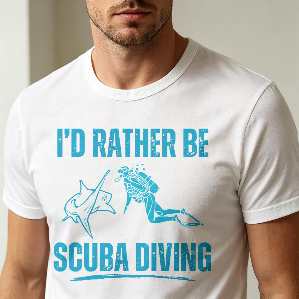 Maglietta bianca con grafica I - Aquatic Sports And Scuba recensione e prezzo