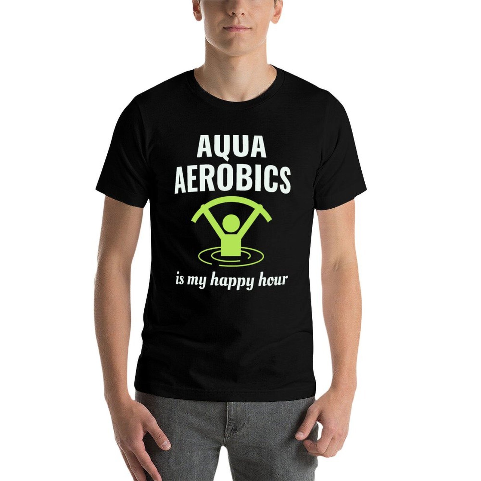 T-shirt per acquagymnastica, f - Aquatic Aerobics recensione e prezzo