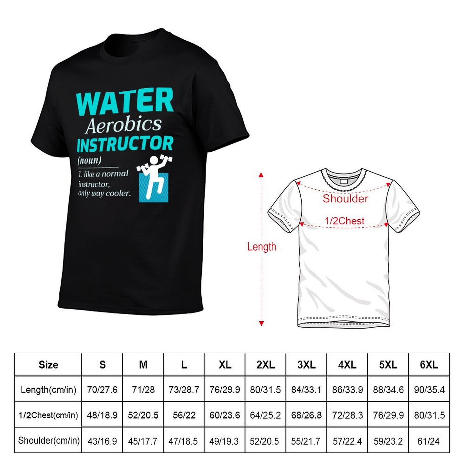 T-shirt per istruttore di acqu - Aquatic Aerobics recensione e prezzo